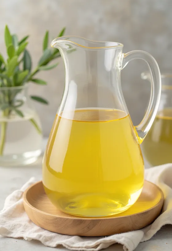 Raffineret palmeolie i skål