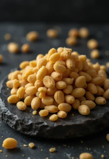 Tørrede tomatfrø klar til at blive brugt som krydderi.