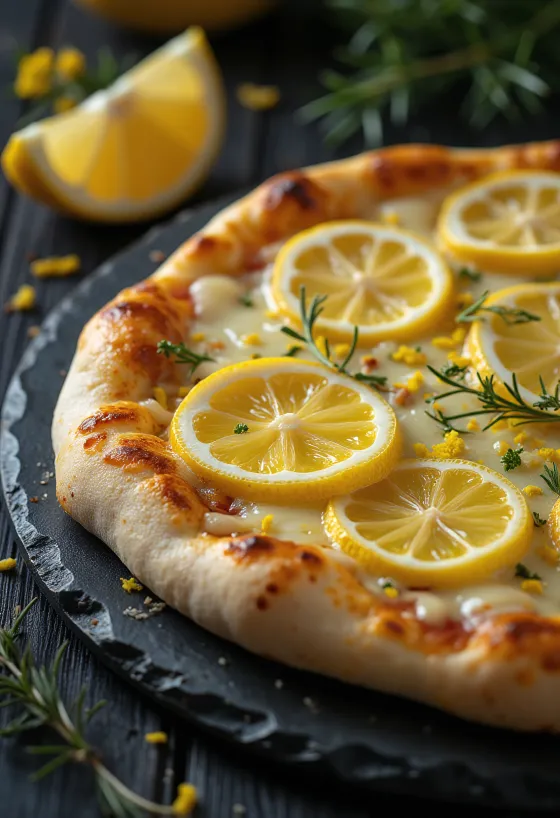 Pizza al Limone med citronsmag