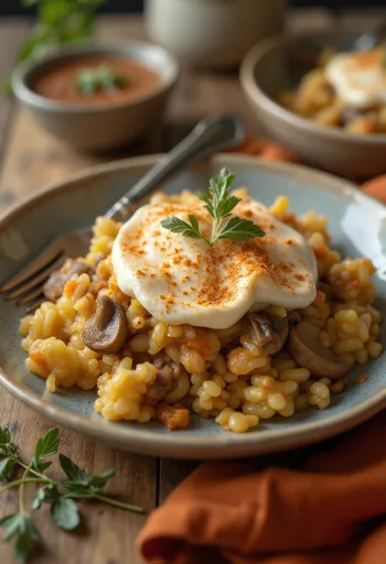 Vegansk savoykål i fad med grøntsager serveret