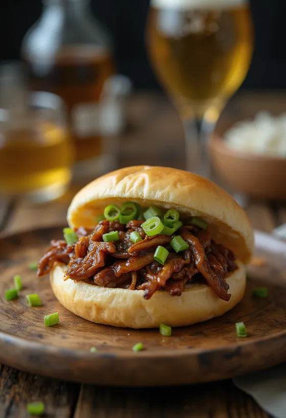 Bao med stegt and, bolle fyldt med andekød