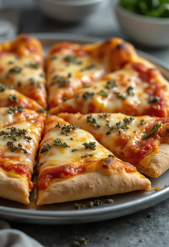 St. Louis Style Pizza med tynd bund og Provel ost