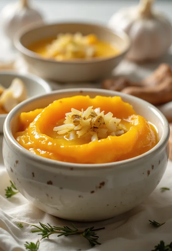 Quibebe med løg og hvidløg, tyk og lækker suppe
