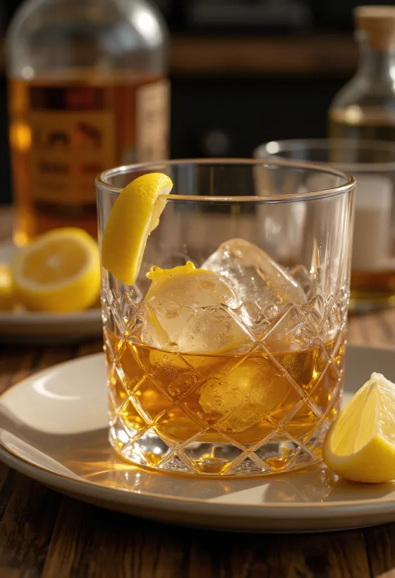 Honningwhiskey i glas