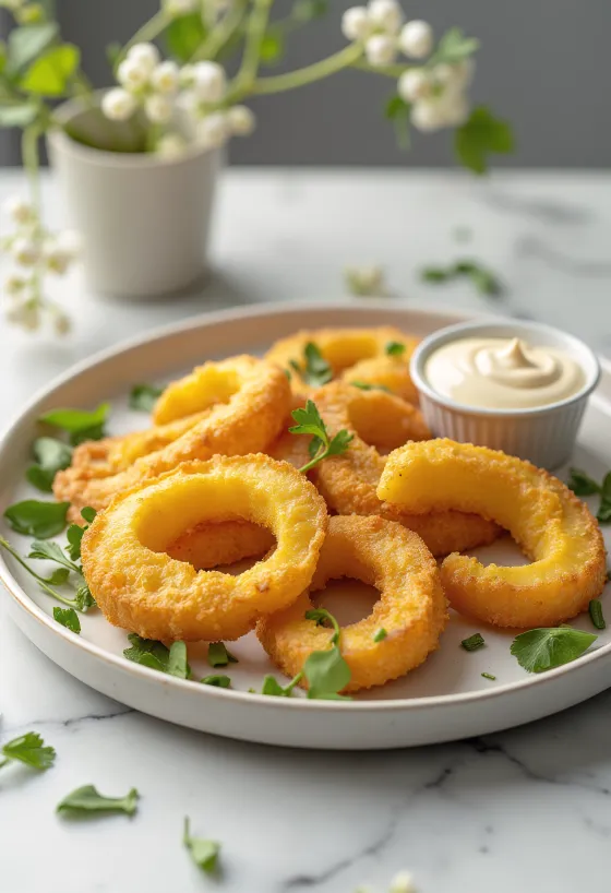 Paneret squash stegt gyldenbrun, serveret med sprød panering