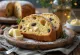Hvid chokolade stollen serveret