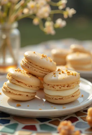 Ahornsirup macaron
