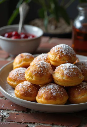 Æbleskiver friskbagte