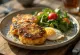Bubble and squeak med gulerødder, ristet og serveret med frisk persille