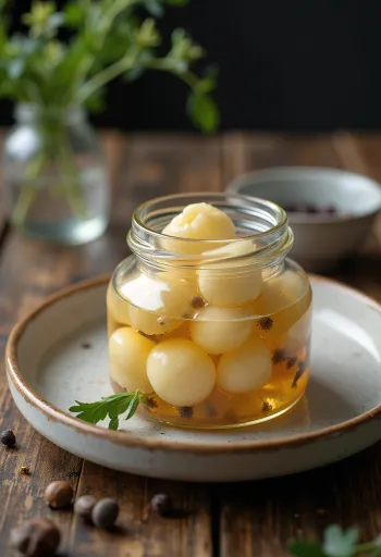 Syltede vandkastanjer