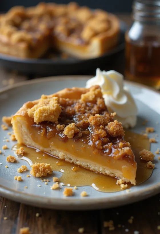 Glutenfri Treacle tart med sirupsfyld