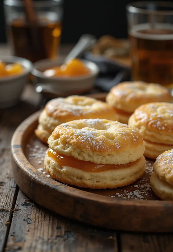 Kvark linzer serveret