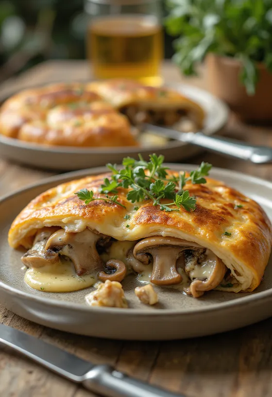 Karl Johan calzone bagt gyldenbrun