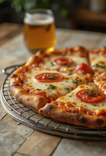 New York Style Pizza med tynd bund og store slices
