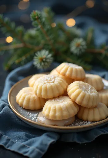 Honningkager overtrukket med glasur, i julestemning