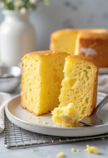 Hjemmelavet sukkerbrød skåret i skiver, med gyldenbrun overflade