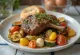 Osso Buco med kalveben og ristede grøntsager