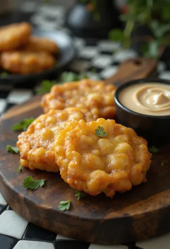 Frisklavet Sabudana Vada med sprøde og krydrede tapiokaperler