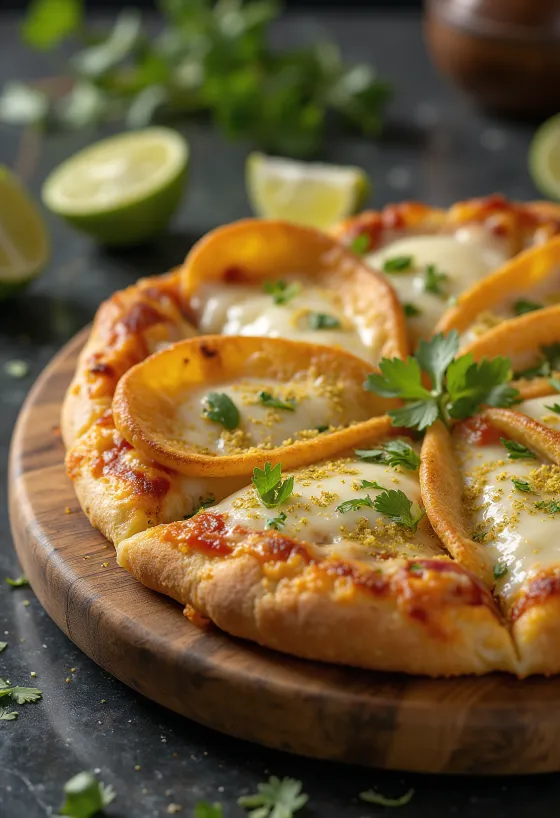 Pizza Costarricense serveret