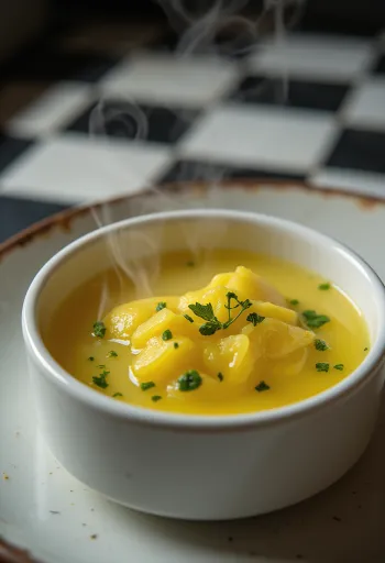 Urte-smørsauce serveret til grillet fisk