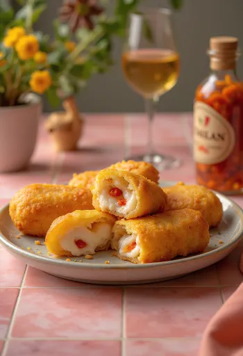 Acarajé med carurú, serveret med krydrede bønneboller og sesamfrø