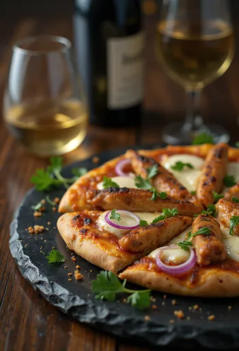 Pizza Ethiopian Style serveret